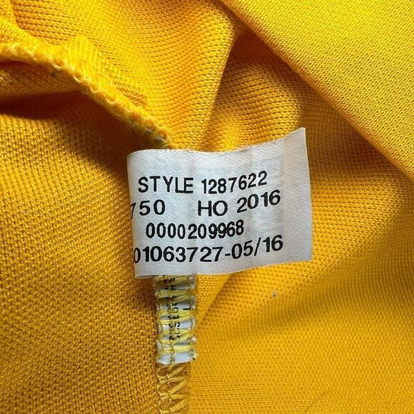 Under Armour Polo Men's Medium Yellow Nashville Predators Ice Hockey Embroidered - Picture 10 of 10